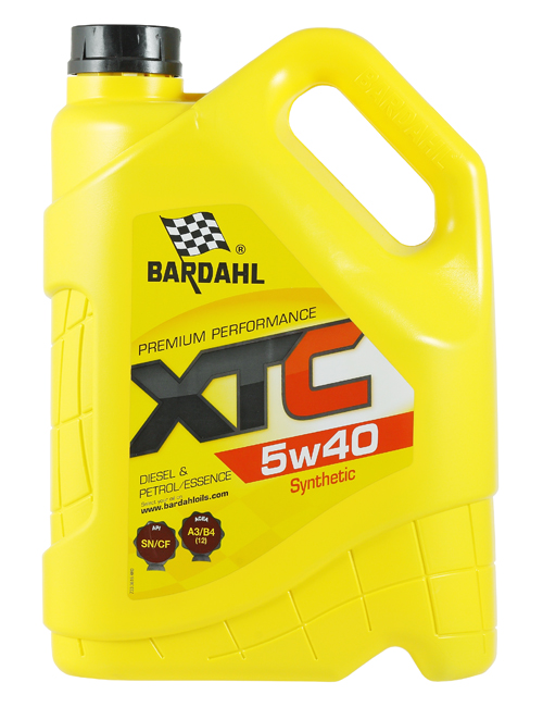 Моторное масло BARDAHL 5W40 XTC SN/CF 5L. 36163 (Бельгия) 